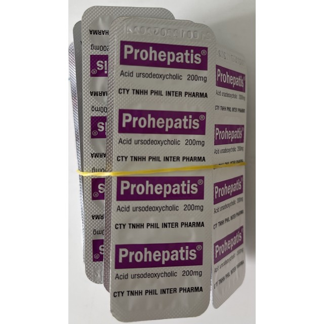 PROHEPATIS 200 mg H/100 viên ( điều trị sỏi mật)