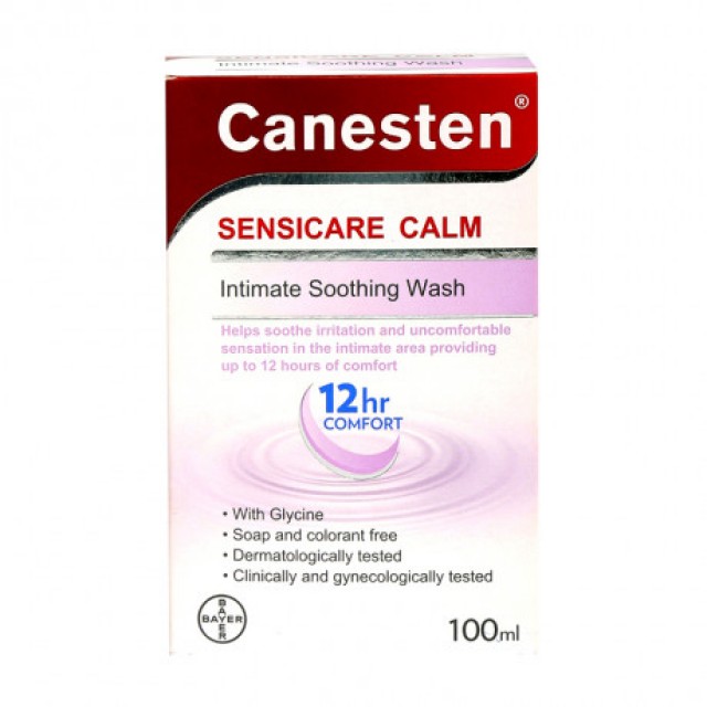 Canesten Sensicare Calm (100ml) Nước rửa phụ khoa dịu nhẹ