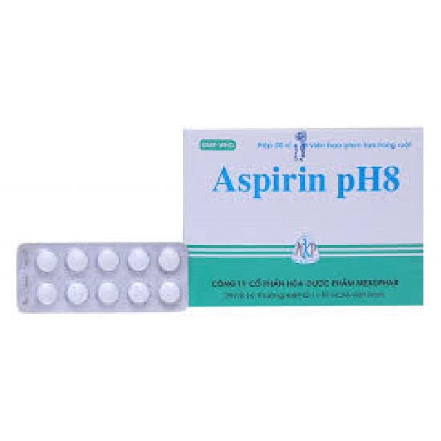 Aspirin pH8 500mg H/200 viên MKP( giảm đau, kháng viêm)