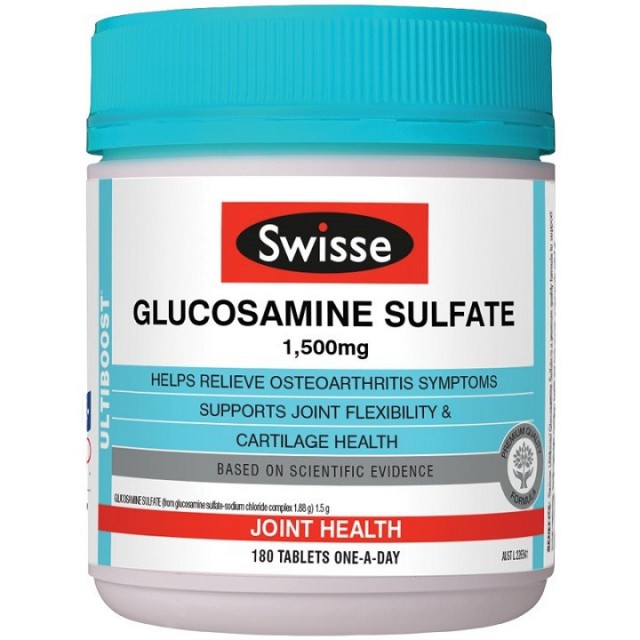  Viên uống Swisse Ultiboost Glucosamine Sulfate 1500mg