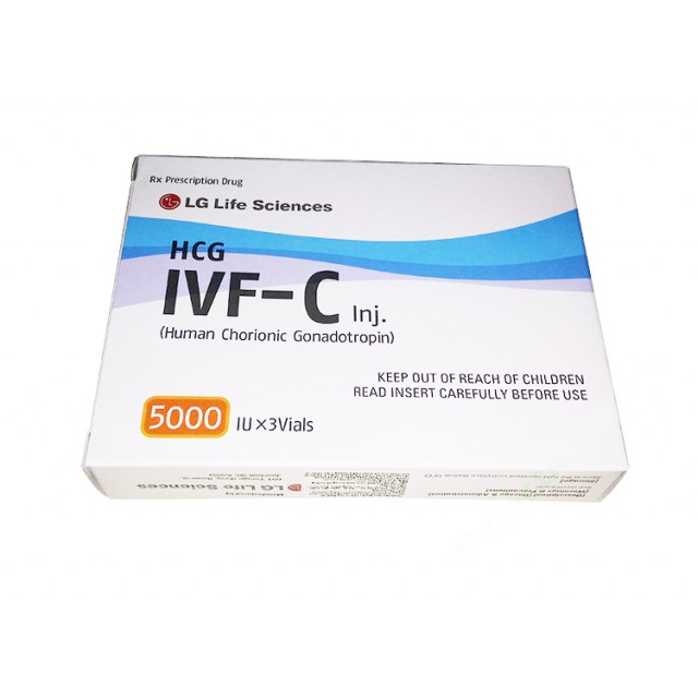 IVF-C INJ 5000IU H/3 lọ