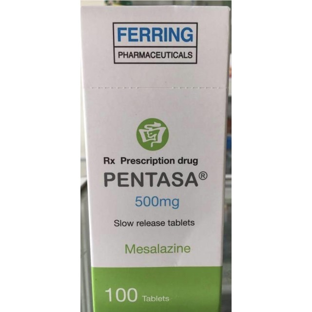Pentasa 500mg Mesalamine 500 mg H/100 viên
