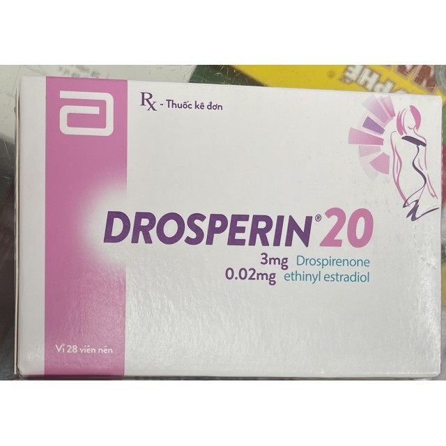 DROSPERIN HỒNG H/28 viên