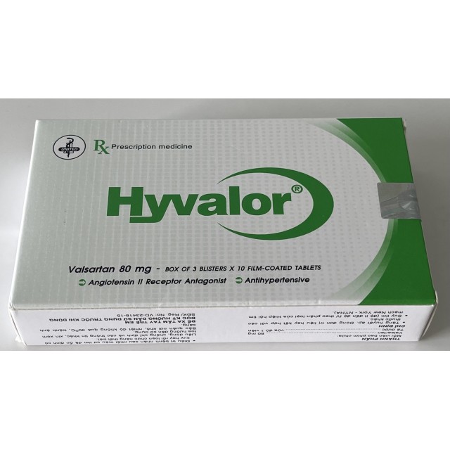 Hyvalor 80 mg H/30 viên