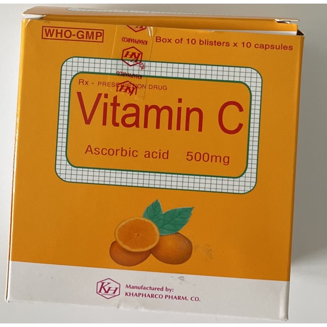 Vitamin C500 mg H/100 viên