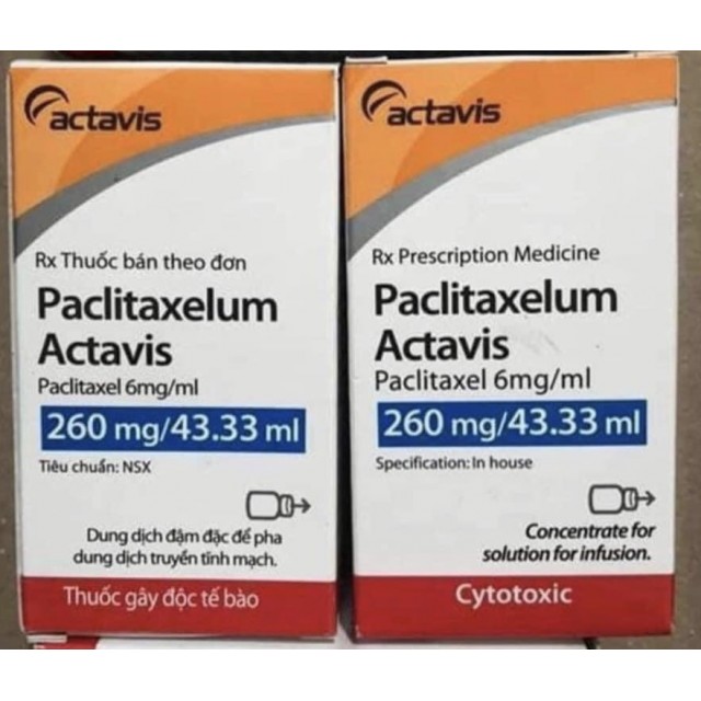 Paclitaxelum Actavis 260mg H1 lọ