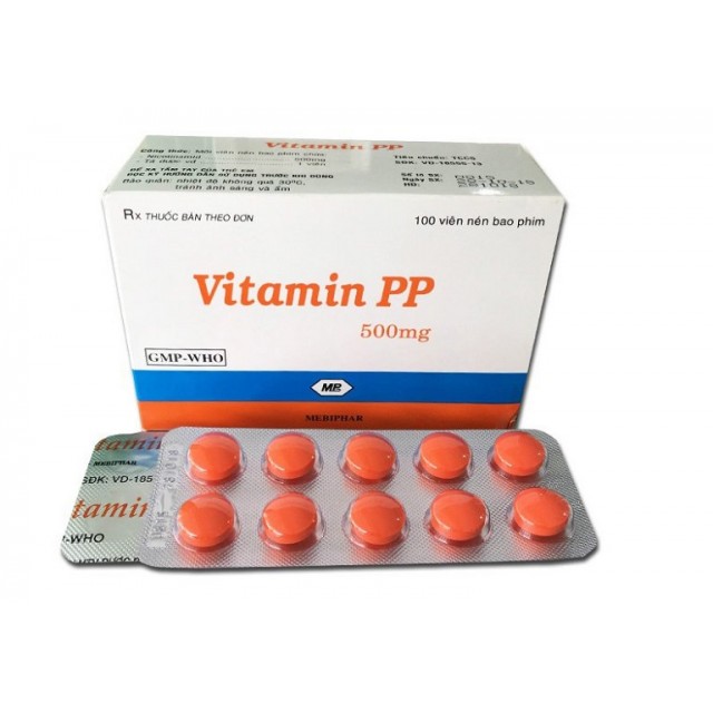 Vitamin PP ( vĩ)(H/100 viên)