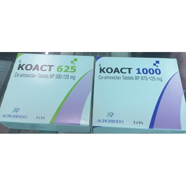 Koact 625 mg H/15 viên