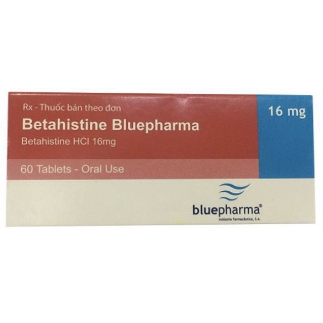 Betahistine 16 mg Bluepharma H/60 viên