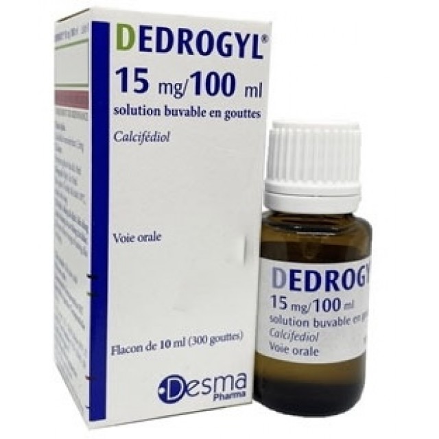 Dedrogyl 15mg/100ml Lọ 10 ml (Bổ sung vitamin D3)