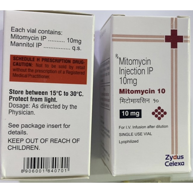 Mitomycin 10mg H/1 lọ Ấn Độ