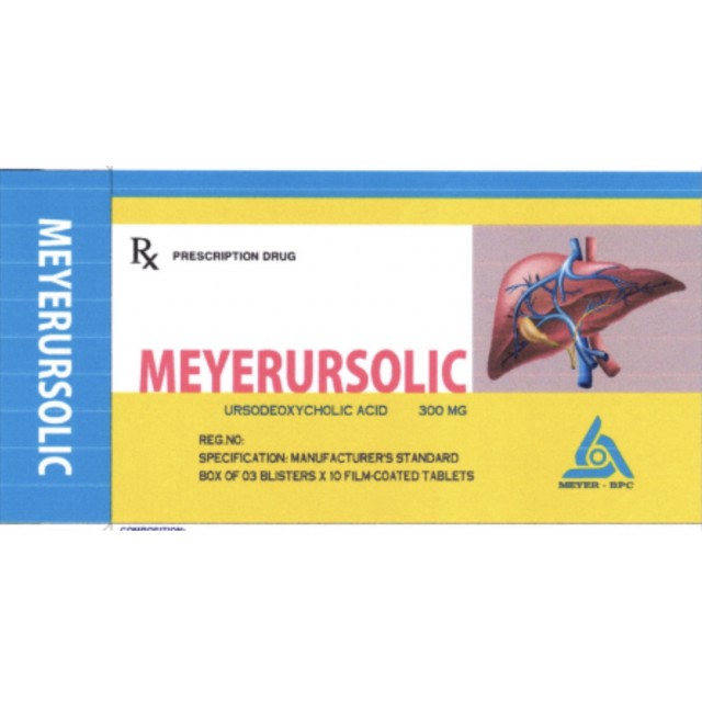 Meyerursolic 300 mg H/30 viên ( thuốc bổ gan)
