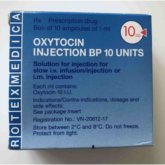 Oxytocin 10 IU H/10 ống