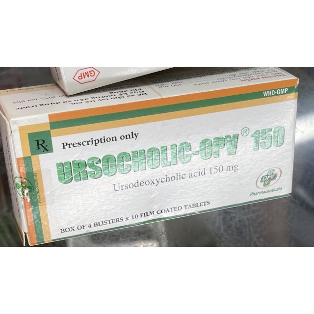 UrsochoIic-OPV 150 mg H/40 viên
