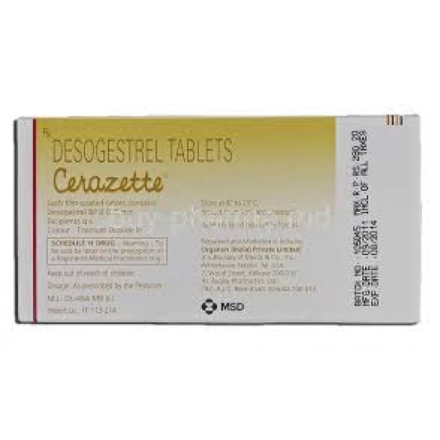 Cerazette Tab 0.075 mg H/28 v