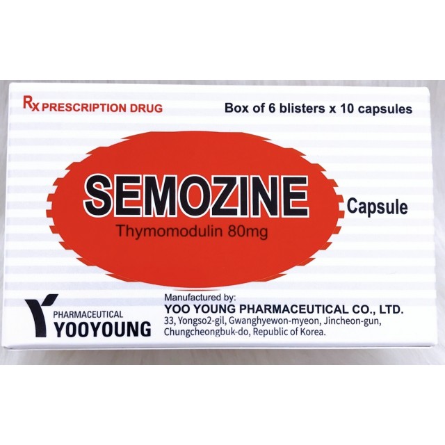 SEMOZINE (Thymomodulin 80mg) H/60 viên