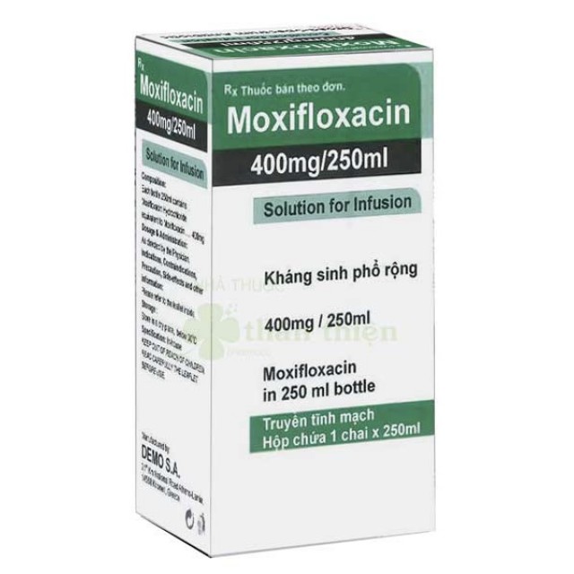 Moxifloxacin 400mg/250m H/1 lọ