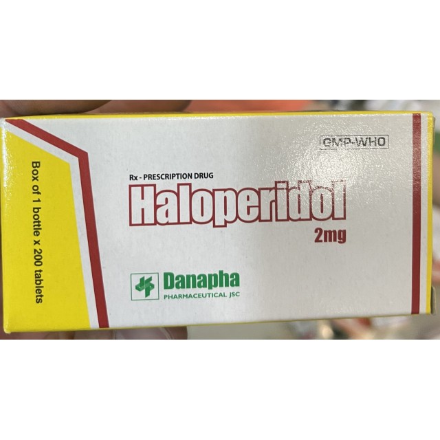 Haloperidol 2Mg H/200 viên Điều Trị Các Chứng Rối Loạn Tâm Thần