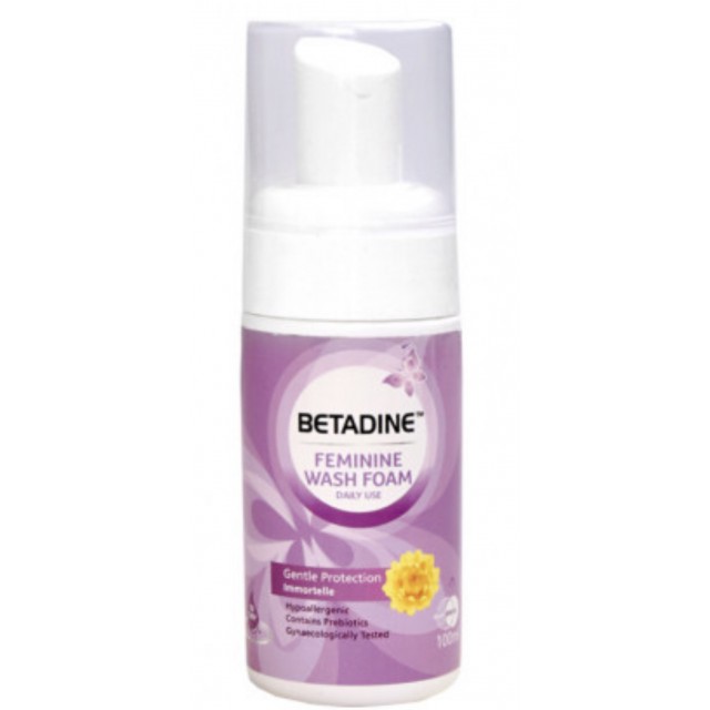 Betadine FW FOAM Gentle Protection (100ml) Bọt vệ sinh phụ nữ