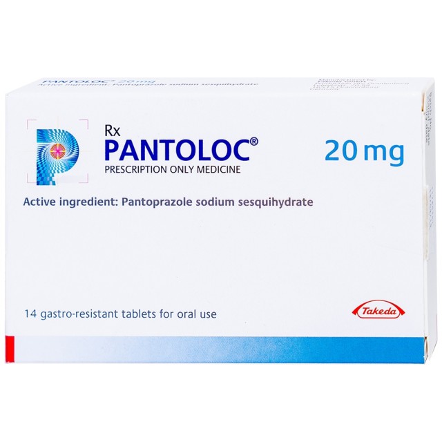 Pantoloc 20 mg H/14 viên 