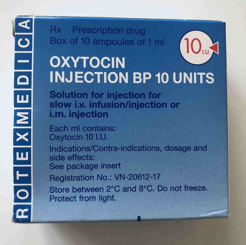 Oxytocin 10 IU H/10 ống