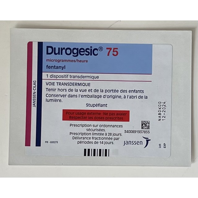 DUROGESIC 75 ΜG/H MIẾNG DÁN H/5 MIẾNG