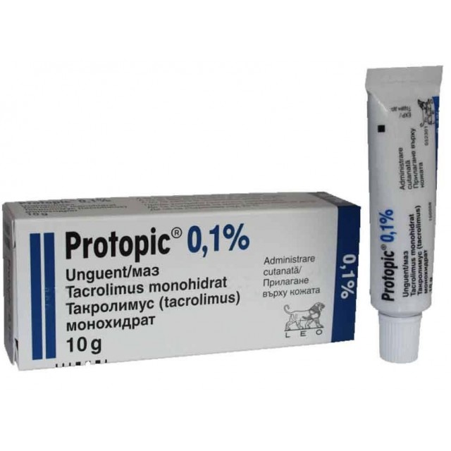 Protopic Oint 0,1% 10g ( trị chàm)