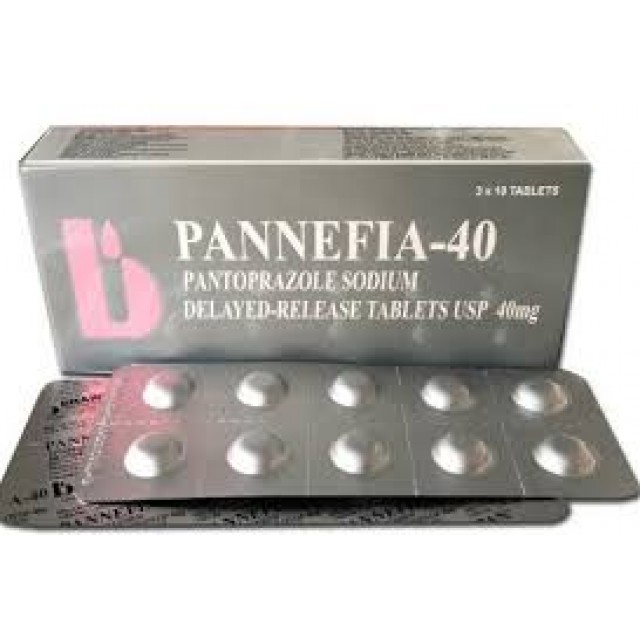 Pannefia-40 H/30 viên (Pantoprazole 40 mg)