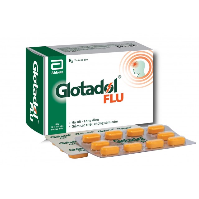 Thuốc Glotadol Flu H/100 viên