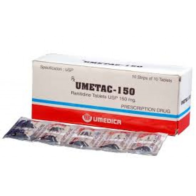 UMETAC 300 mg H/100 viên