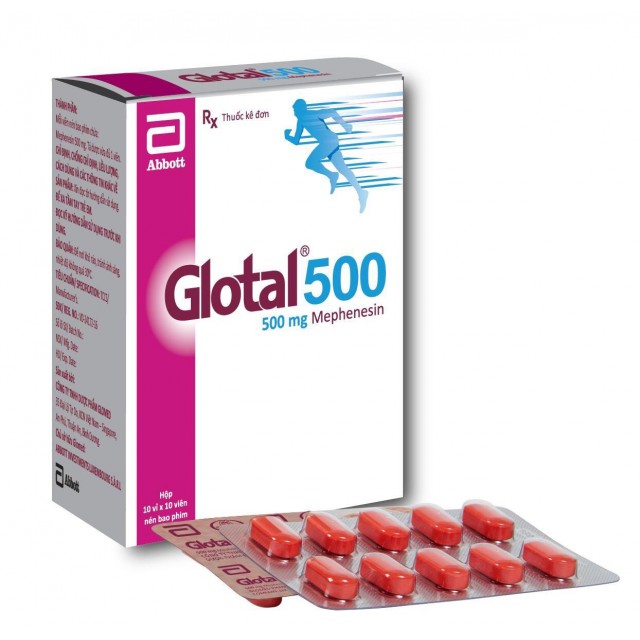 GLOTAL 500 mg vĩ H/100 viên
