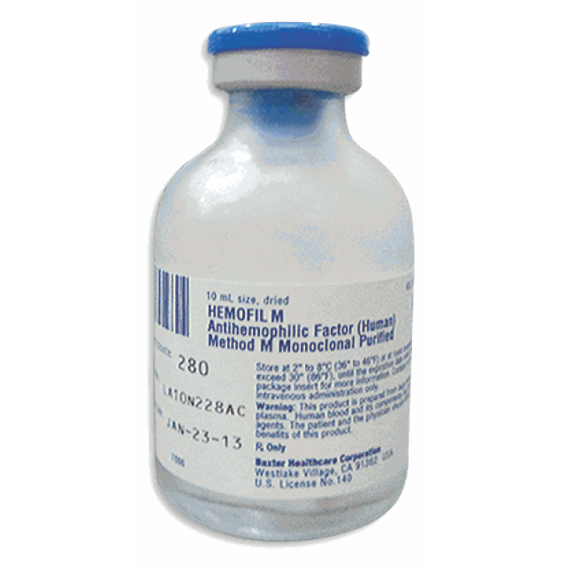Hemofil M 220-400 IU H/1 Lọ thuốc cầm máu