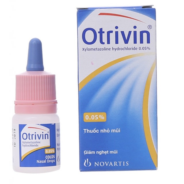 Otrivin 0.05% drops  chai 10ml ( Thuốc nhỏ mũi)