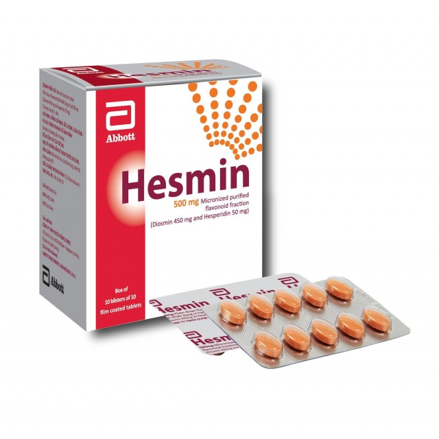 Hesmin 500 mg H/100 viên