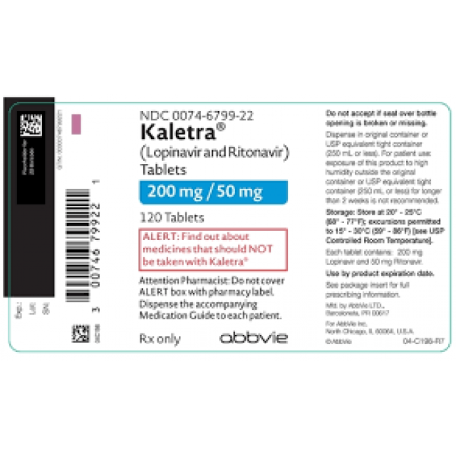 Kaletra Oral 80 mg/20 mg H/1 lo