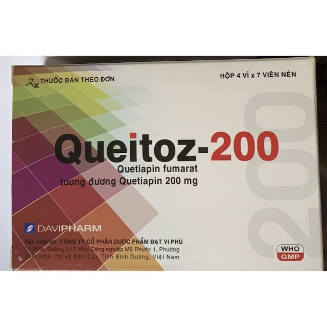 Queitoz-200 mg H/28 viên