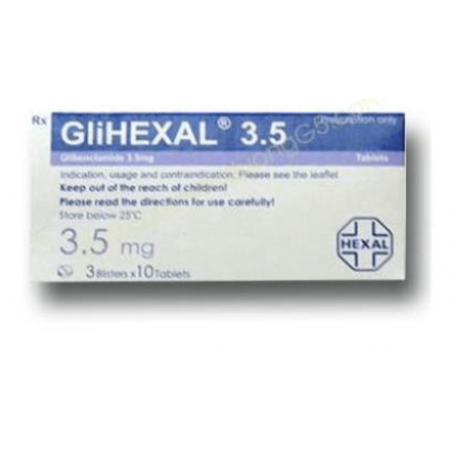 GLIHEXAL 3.5MG H/30 v