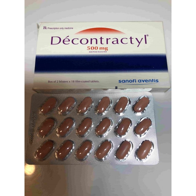 DECONTRACTYL 500 mg 36viên