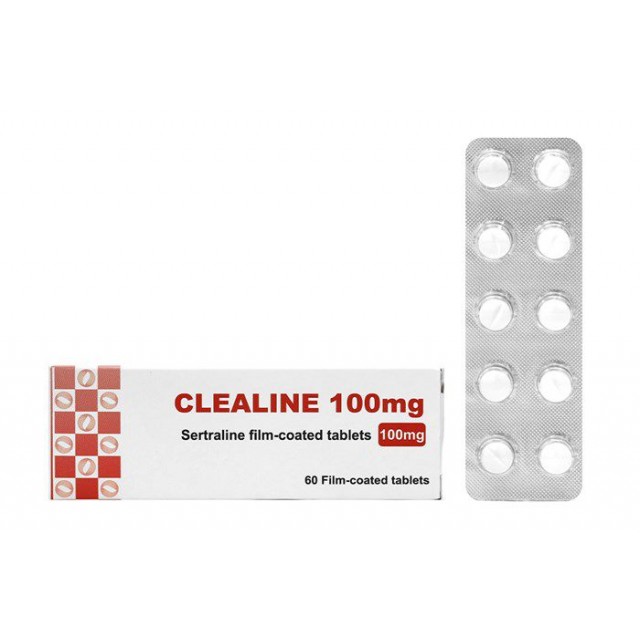 Clealine 100Mg H/60 viên ( Thuốc chống trầm cảm)