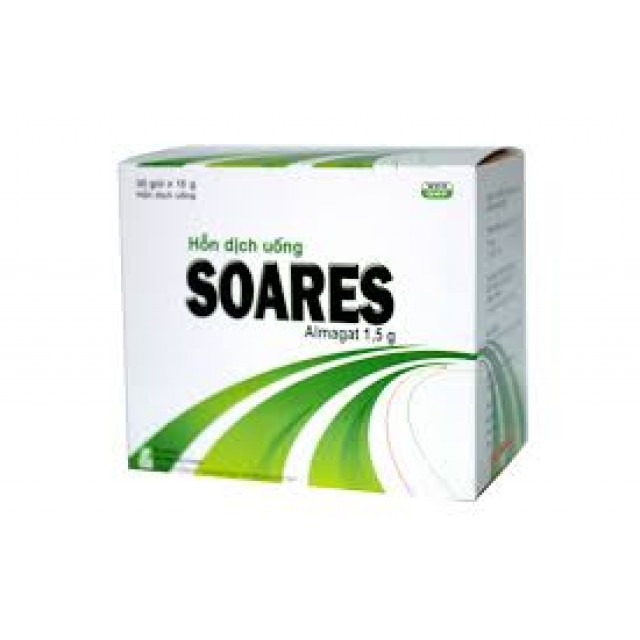 SOARES (Hộp/30 gói 15g) bảo vệ niêm mạc dạ dày