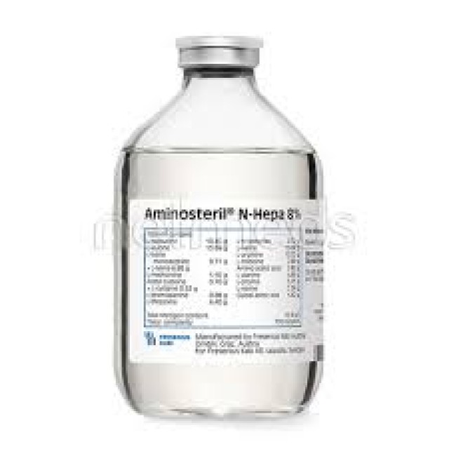 Aminosteril  Hepa 8% Inj chai 500 ml ( acid amin)