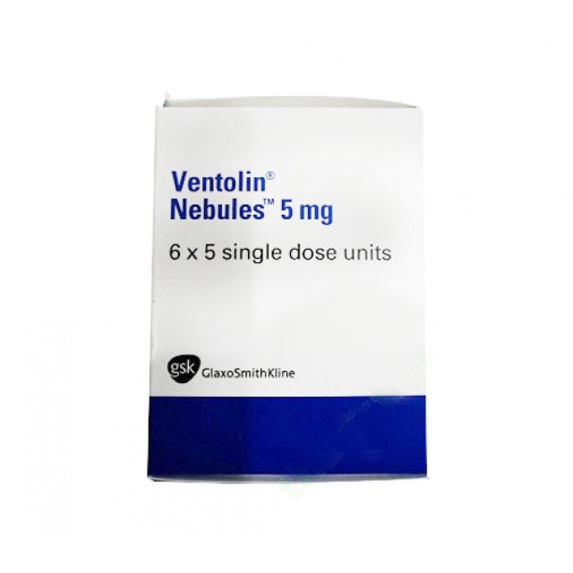 VENTOLIN NEBULES 5MG/2.5ML H/30 ố