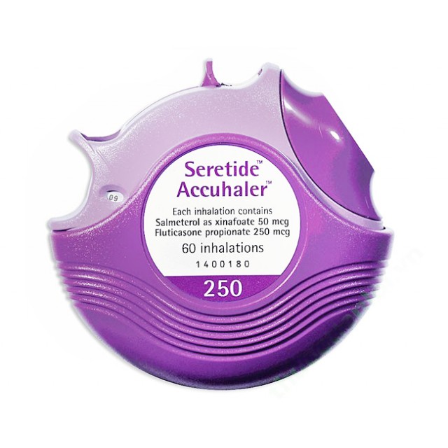 SERETIDE 50/250MCG H/60 liều hít