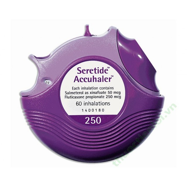 SERETIDE ACCUHALER 50/250MCG 60 liều hít