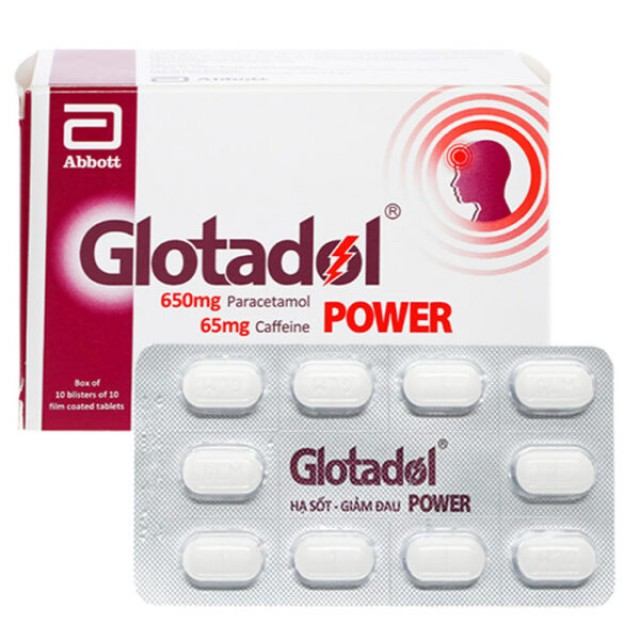 Glotadol Power 650 mg H/100 viên 