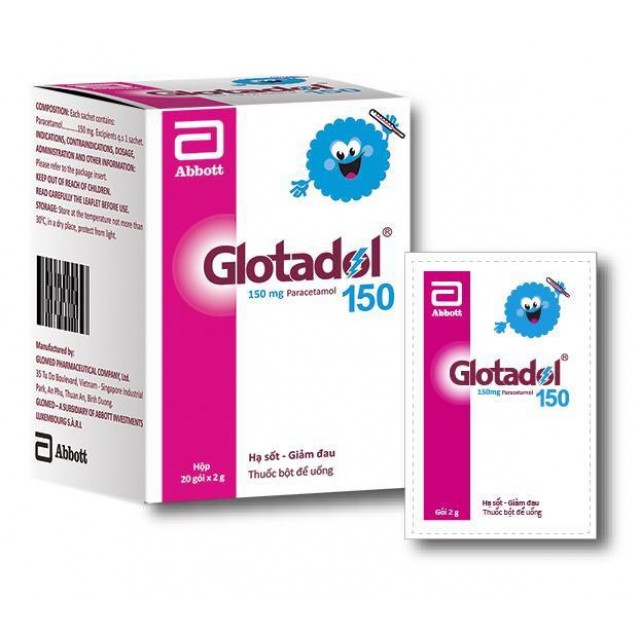 Glotadol 150 mg H/20 gói