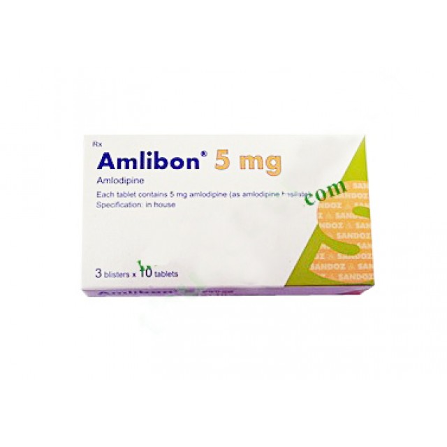 AMLIBON 5MG Amlodipine