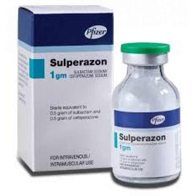 Sulperazon IM/IV Inj H/1 lọ 1 g