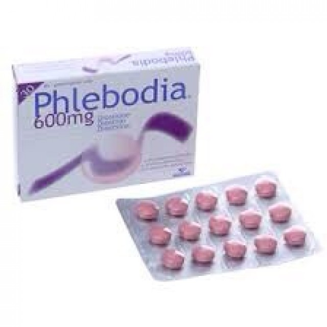 Phlebodia 600mg H/ 30 viên (Thuốc trị trĩ, suy giãn tĩnh mạch)