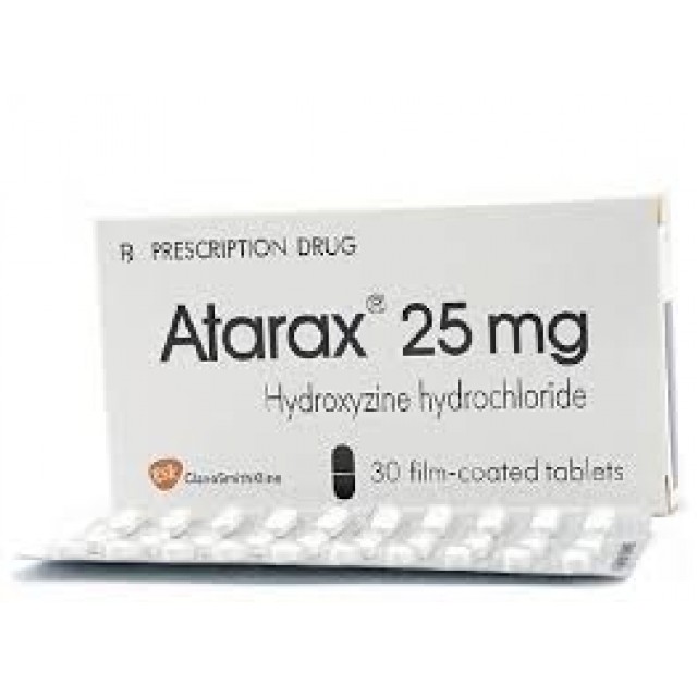 Atarax 25 mg H/30 viên 